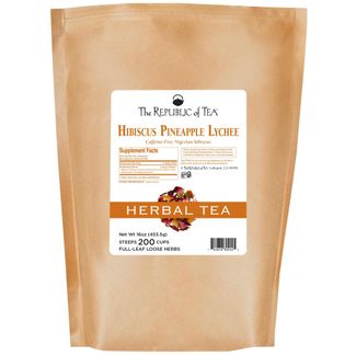Pineapple Lychee Hibiscus Full-Leaf
