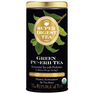 SuperDigest Organic Green Puerh Tea Bags
