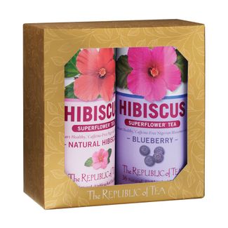 Natural Hibiscus and Hibiscus Blueberry 2-Tea Gift Set
